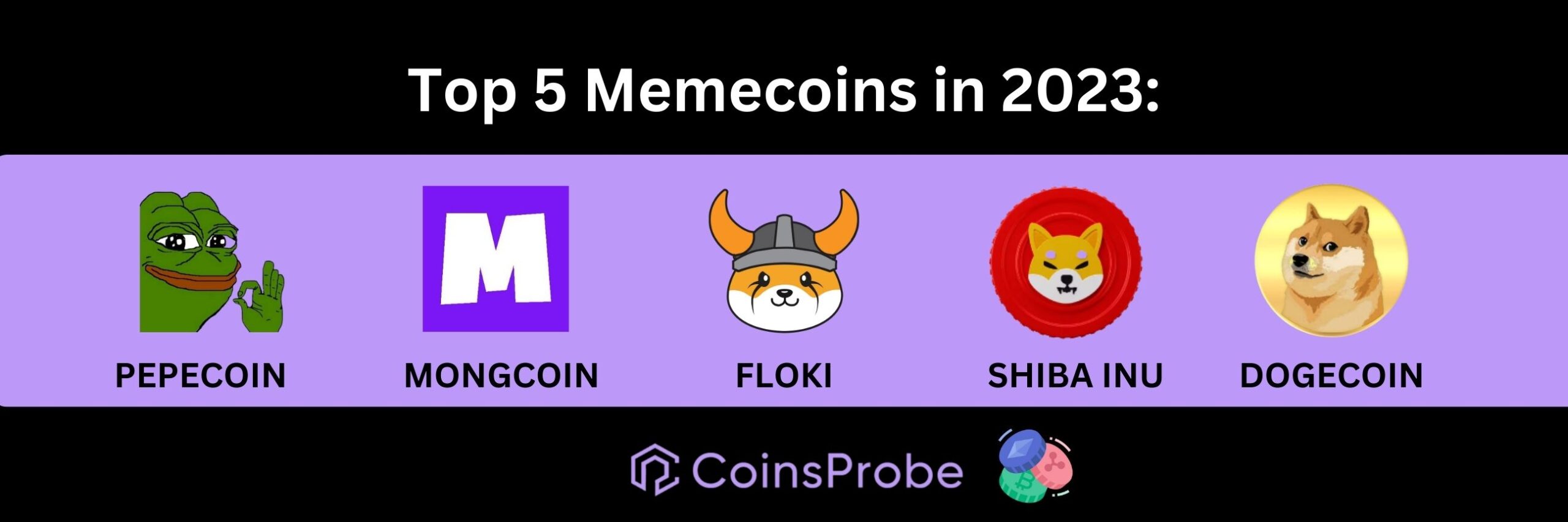 Top 5 Memecoins in 2023