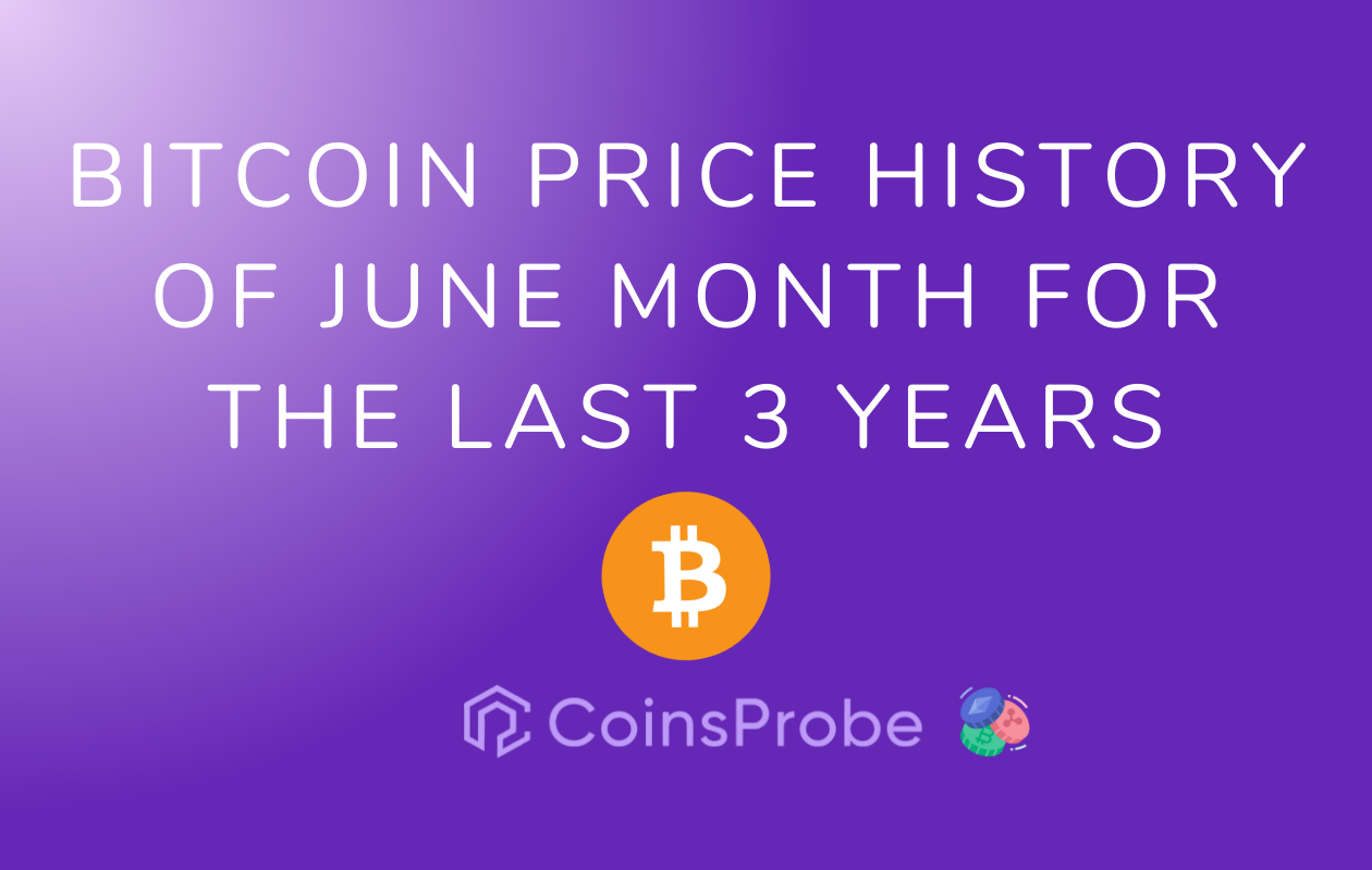 Bitcoin Price History of June Month for the Last 3 Years