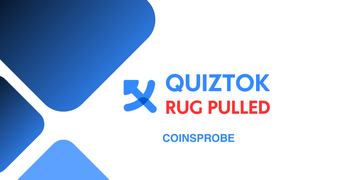 Breaking News Quiztok’s $QTCON Cryptocurrency Has Been Rug Pull