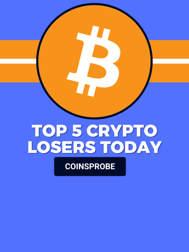 Top 5 Crypto Losers Today