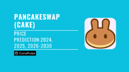 PancakeSwap (CAKE) Crypto Logo