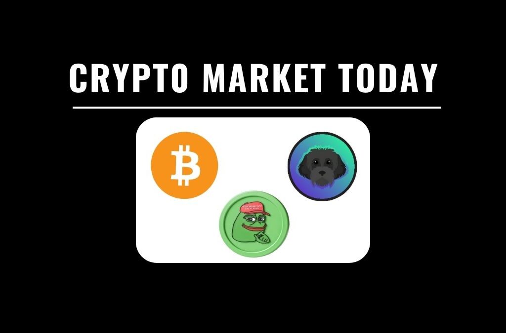 Crypto Market Today: Bitcoin and Pepe Coin in Red, While MYRO Continues to Surge