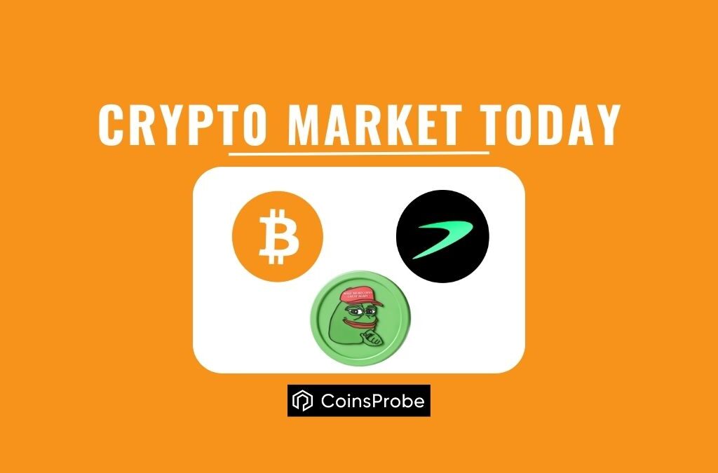 Crypto Market Today Text image 