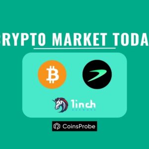 Crypto Market Today: On The New Year, 1INCH and Filecoin Continue to Surge, While Tellor (TRB) Dumps Heavily