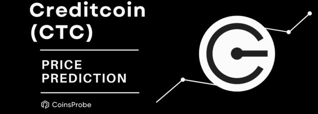 Creditcoin-CTC-Cryptocurrency Logo Image With Price Prediction Heeding