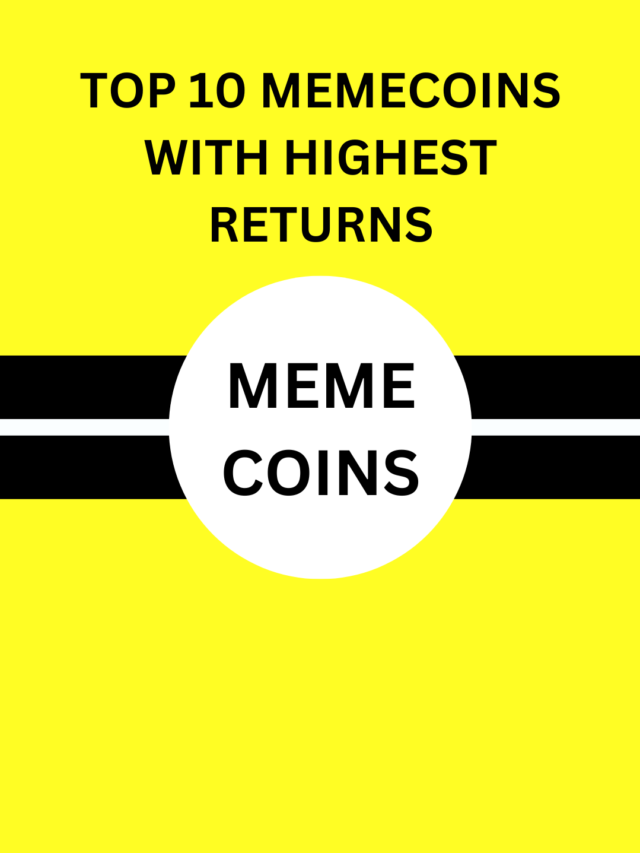Top 10 Trending Memecoins That Are Giving the Highest Returns