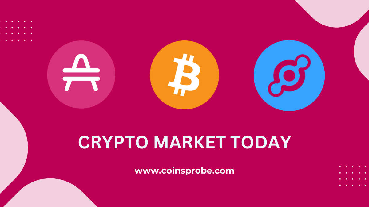 Crypto Today: Bitcoin in Green; While Amp, Helium, and Wormhole Making Gains- Featured Image