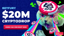 BetFury Announces $20 Million Cryptodrop Event