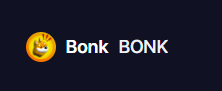 BONK Coin Ticker