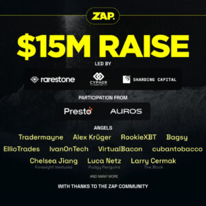 ZAP Secures $15M to Build Reputation-Based Token Distribution Protocol