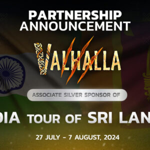 Floki’s Valhalla Joins as Associate Sponsors for India’s Tour of Sri Lanka