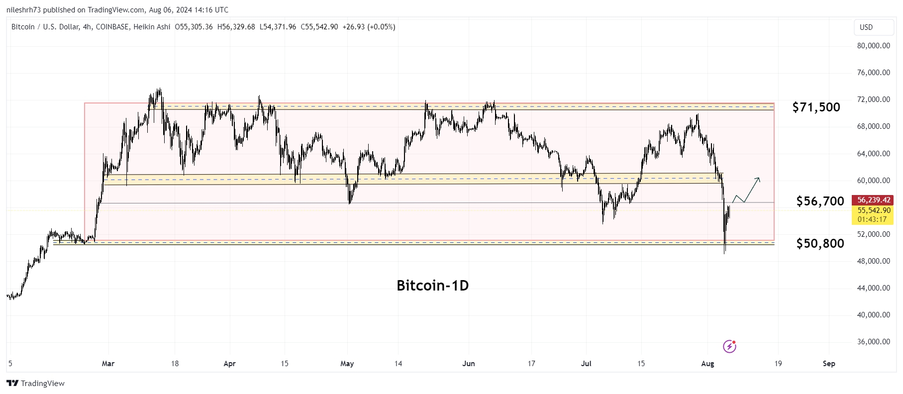 Bitcoin Price Chart