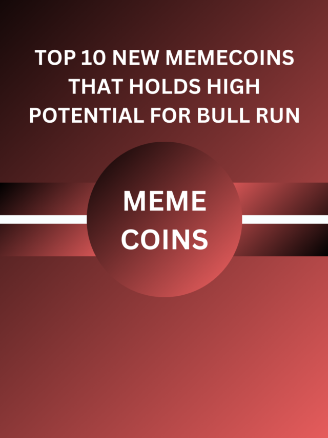 Top 10 New Memecoins That Holds High Potential For Bull Run