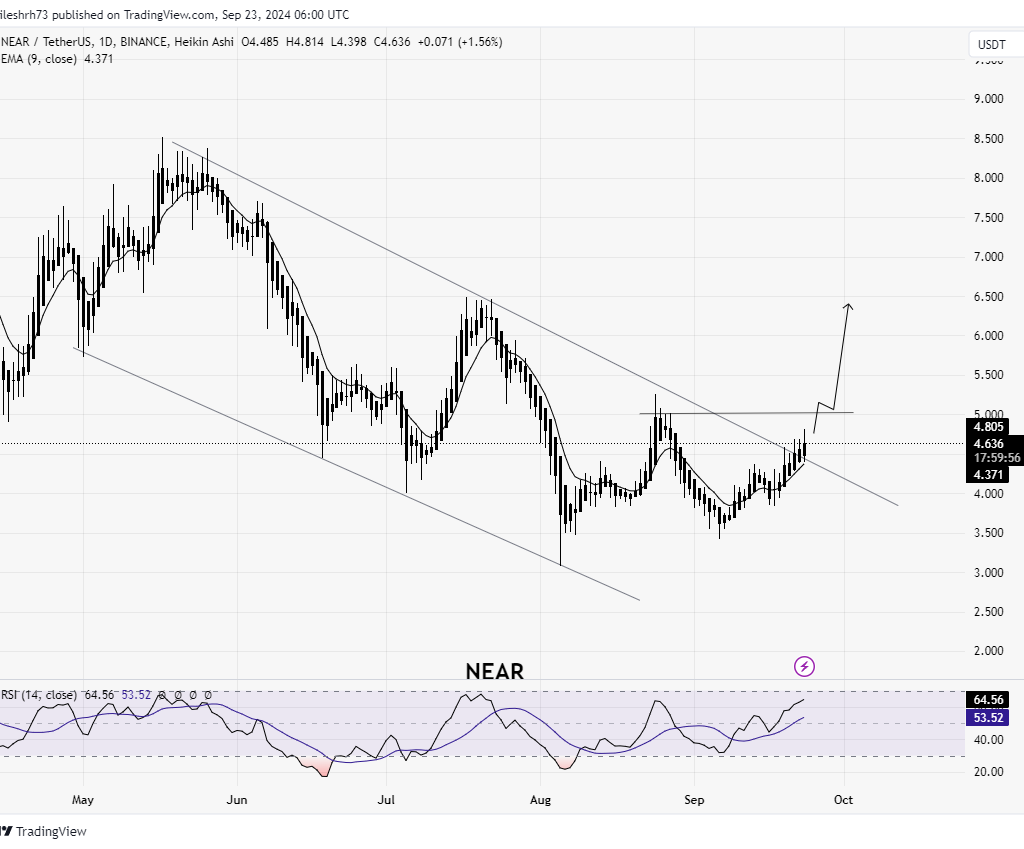 NEAR Protocol (NEAR) Chart