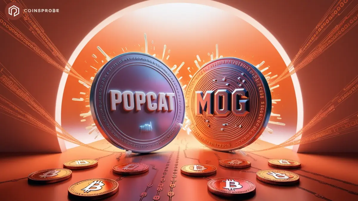 POPCAT and MOG Shine Bright Among 42 Cryptos That Outperformed Bitcoin in 2024