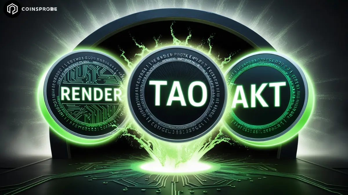 AI Tokens TAO, RENDER, and AKT