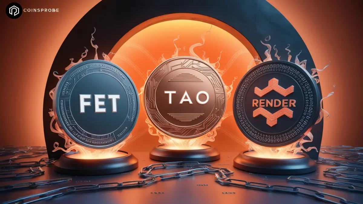 Top AI Tokens TAO, RENDER, and FET Find Strong Support: Is a Reversal Coming?