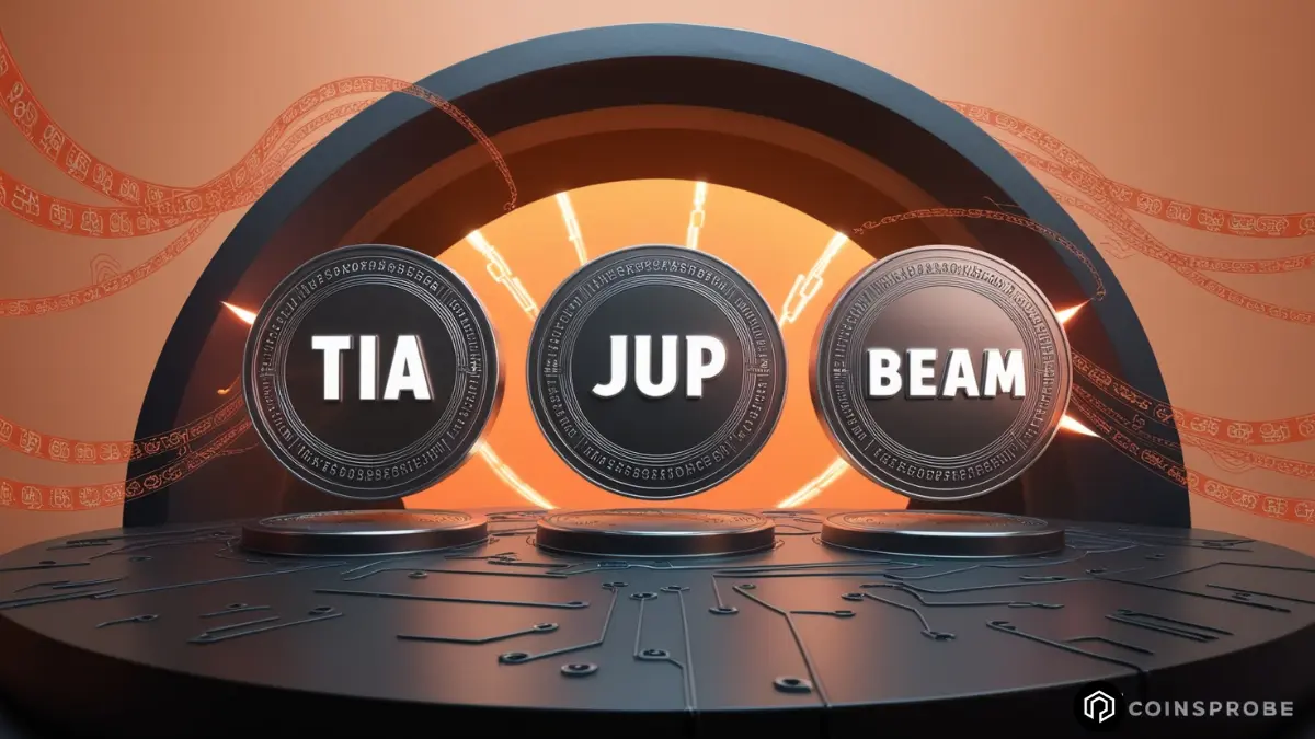 Top Altcoins JUP, TIA, and BEAM Gains Bullish Momentum: Key Levels To Watch