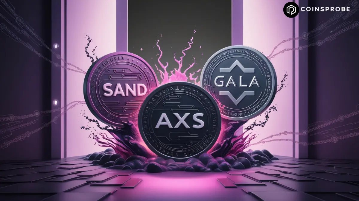 Top Gaming Tokens to Watch Next Week for Potential Gains: AXS, SAND, and GALA in the Spotlight