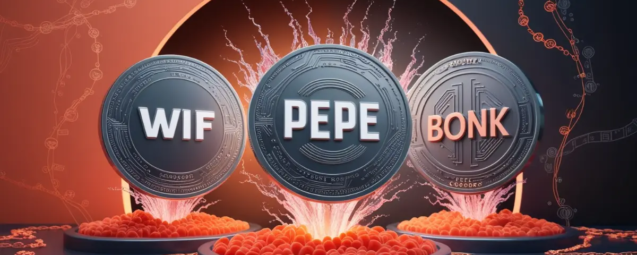 PEPE-WIF-and-BONK tokens