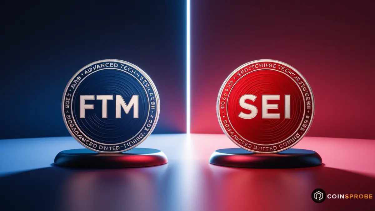 FTM and SEI Tokens Logo