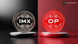 Immutable-IMX-and-Optimism-OP-Tokens Logo