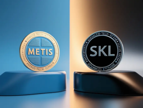 METIS-and-SKL-tokens Logo