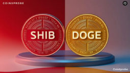 SHIB and DOGE Coins Logo