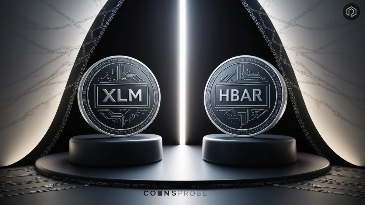 Stellar-XLM-and-Hedera-HBAR-Tokens Logo