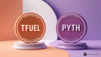 TFUEL and PYTH Tokens Logo