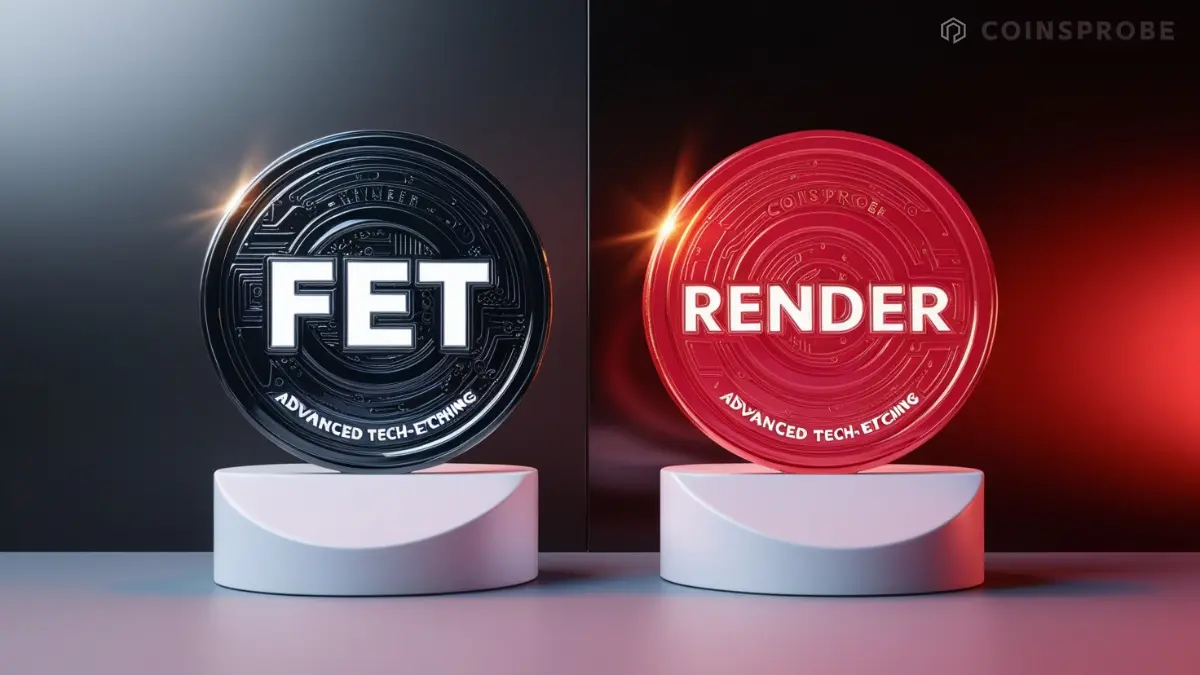 s FET and RENDER Tokens Logo