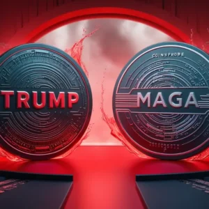 Top Political Memecoins TRUMP and MAGA Sink to Key Support Levels – What’s Ahead?