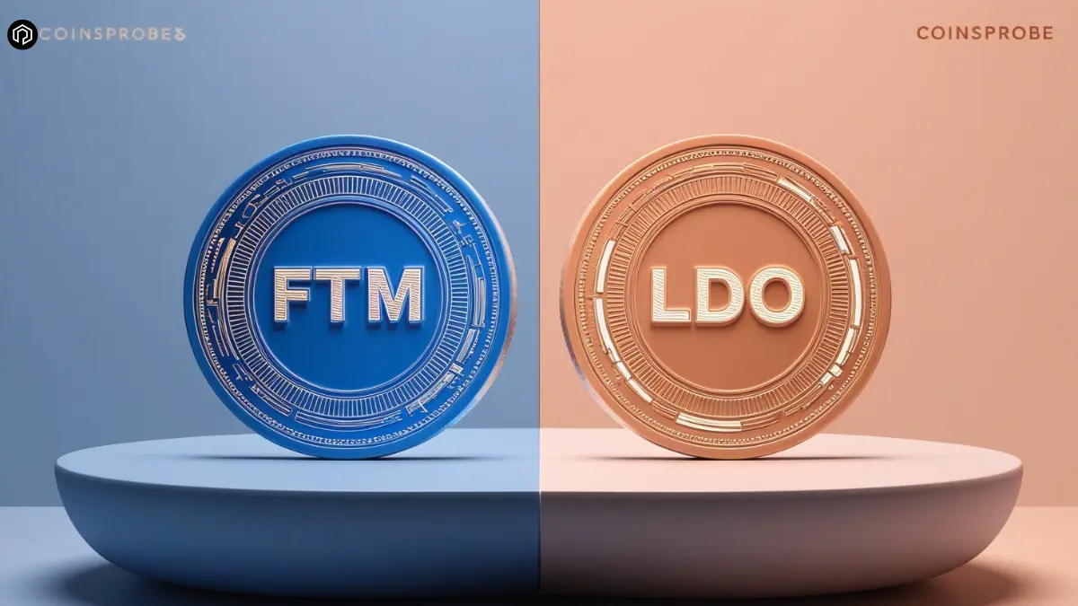 Fantom-FTM-and-Lido-DAO-LDO Tokens Logo