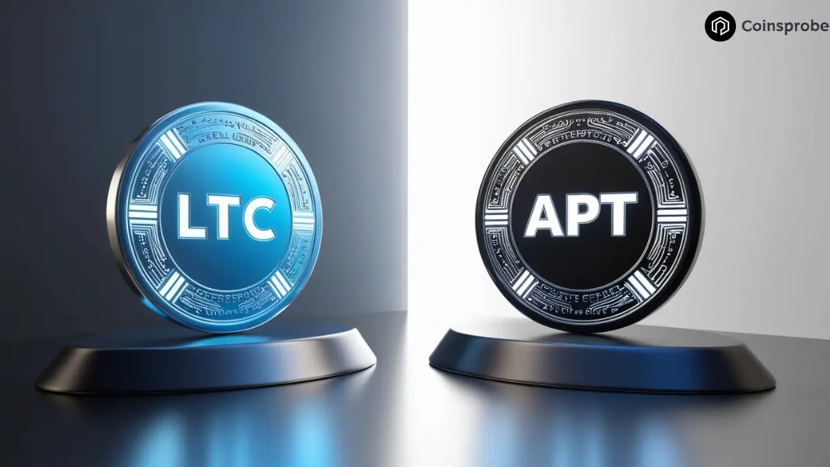 LTC and APT Tokens Logo