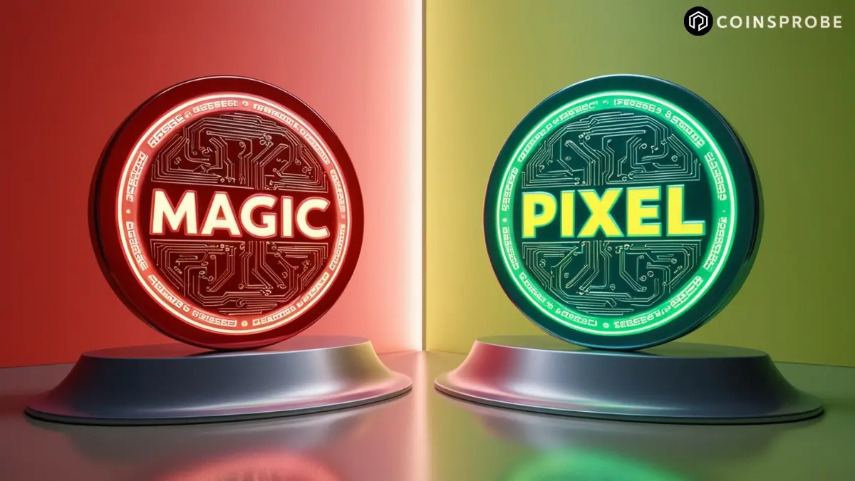 MAGIC and PIXEL Tokens Logo