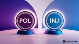 Polygon (POL) and Injective (INJ) Tokens Logo