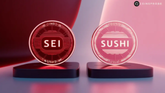 SEI and SUSHI Tokens Logo