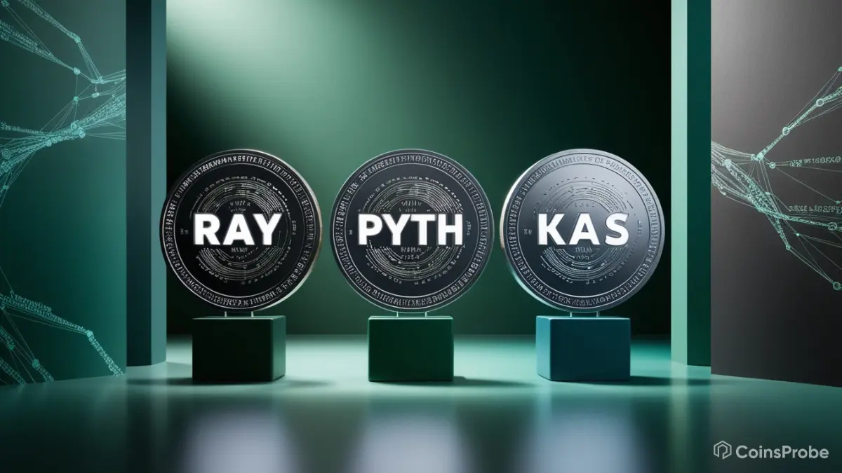 Top 3 Altcoins To Watch Out For Potential Gains This Week: RAY, PYTH and KAS In Focus