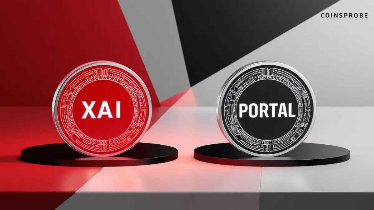 XAI and PORTAL Tokens Logo