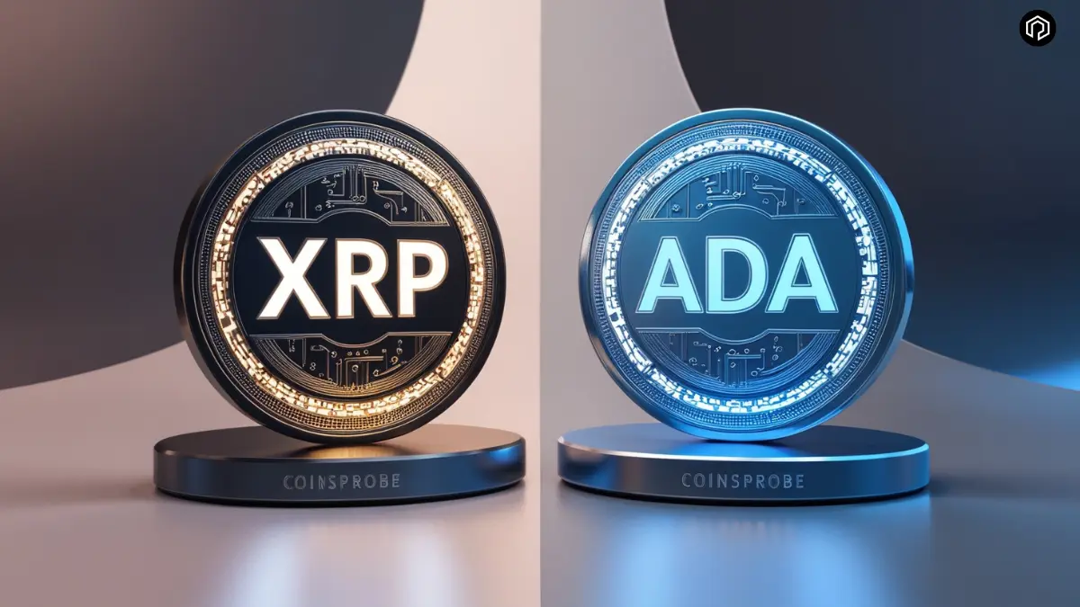 XRP and ADA Tokens Logo