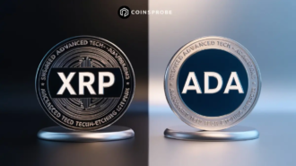 XRP and ADA Tokens Logo