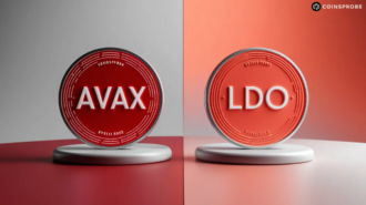 AVAX and LDO Tokens Logo