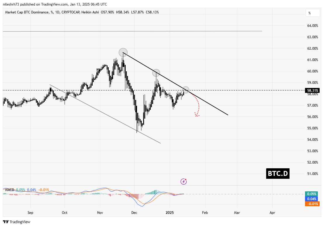 BTC Dominance Chart