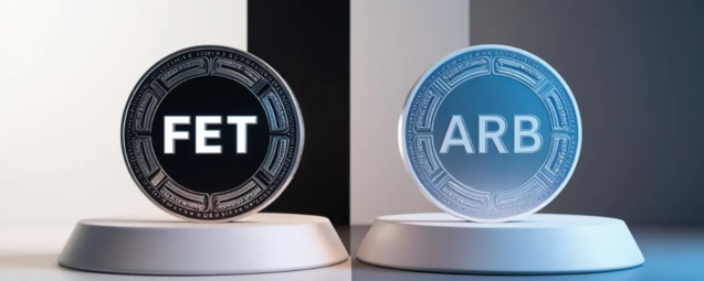 FET and ARB Tokens Logo