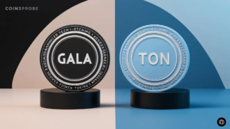 GALA and TON Coins Logo