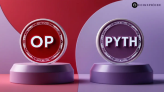 OP and PYTH Tokens Logo
