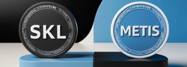 SKL and METIS Tokens Logo