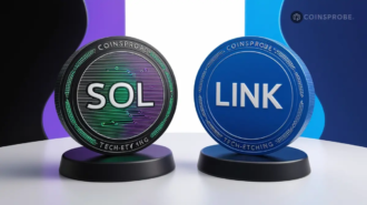 SOL and LINK Tokens Logo