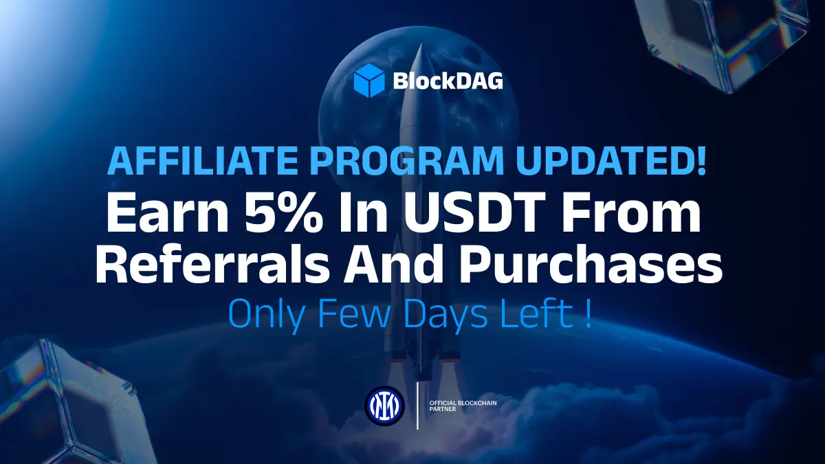 XRP Remain Bullish & ETH Price Action Near Breakout – BlockDAG Unveils 5% USDT Cashback on Affiliate Program! 