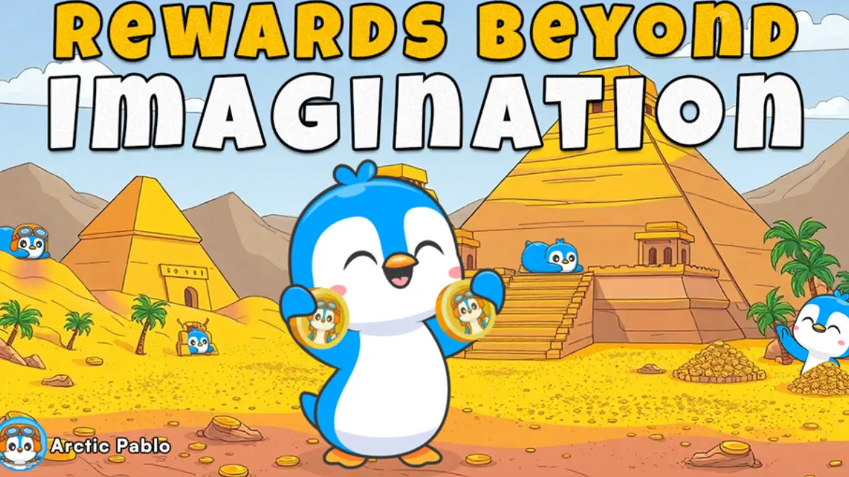 Arctic Pablo Coin presale phase in Penguinopolis